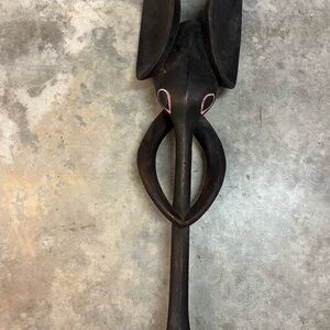 Handcrafted Black Elephant Wall Art